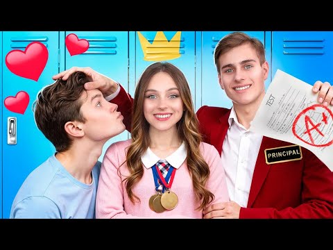 My New Dad is a Principal || First Day of College VS High School