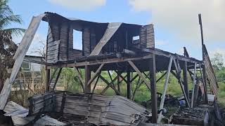 YouTube video thumbnail: Belama Fire Leaves Belize City Man Homeless