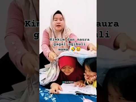 Kimkim dan naura gagal ngibuli mama 🤣😆 #dubbing #comedy #funny #toys #shorts #Naora&kimkim
