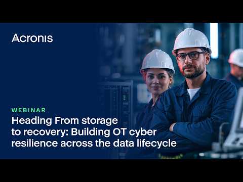 From Immutable Storage to Clean Recovery: Building OT Cyber Resilience From the Ground Up