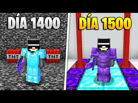 Sobreviví 1,500 Días en Minecraft HARDCORE