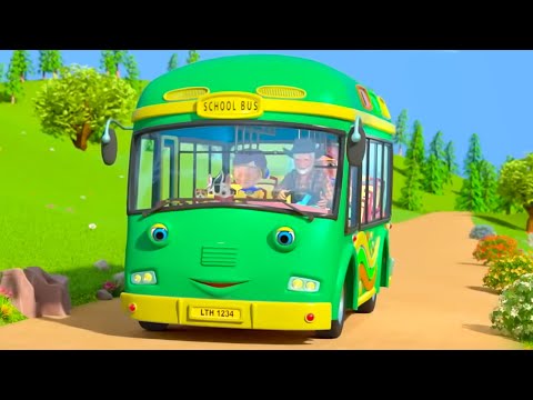 The Wheels On The Bus Go Round The Town & More Popular Nursery Rhymes for Children