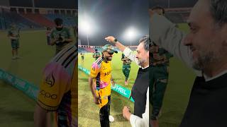 Best Moment Of The Night ❤️ #KingBabar 👑   #PSL #BabarAzam #JunaidNiazi #SaifAliKhan #SalmanNaseer