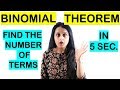 Binomial Expansion and Combinations