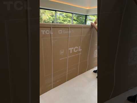 Choosing a 98” TCL? Here’s what what it looks like out the box | Simply AV