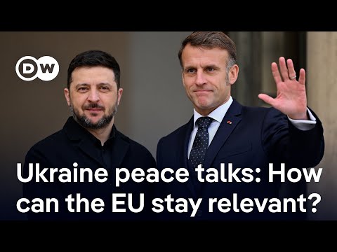 YouTube video thumbnail: "Productive" Ukraine Peace Talks in Florida as Zelenskyy Visits France