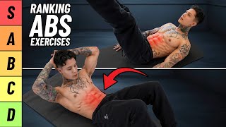 RANKING 6 PACK ABS EXERCISES (WORST TO BEST)