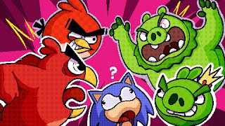 Angry Birds, salidos desde el celular al PURO CINE