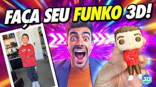 Imprima Seu Próprio FUNKO em 3D a Partir de Qualquer Foto