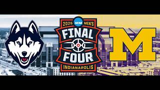 2025-2026 NCAAMB National Championship: Michigan Wolverines vs UConn Huskies LIVE COMMENTARY