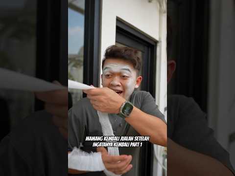 MAMANG KEMBALI JUALAN SETELAH INGATANYA KEMBALI PART 1 #comedy #comedyshorts #shorts  #luqmanrv