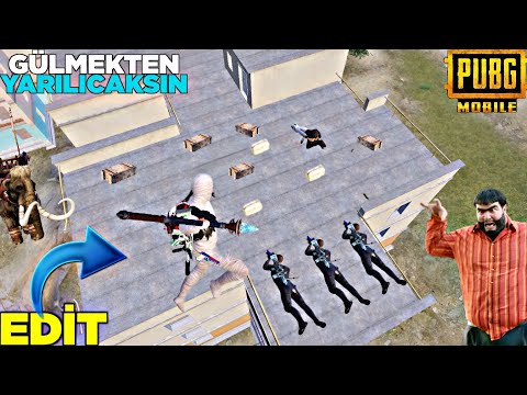 BOT TAKLİDİ YAPAN YAYINCIYI PUSUYA DÜŞÜRDÜM😂( TEBRİK ETTİ ) PUBG MOBİLE KOMİK MONTAJ