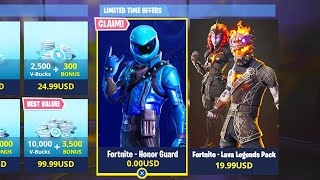 how to get free honor guard skin in fortnite - honor guard fortnite skin redeem