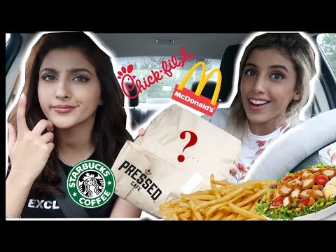 خليت الشخص الي قدامي يحدد اكلي ( طلب غريب ؟؟؟ )