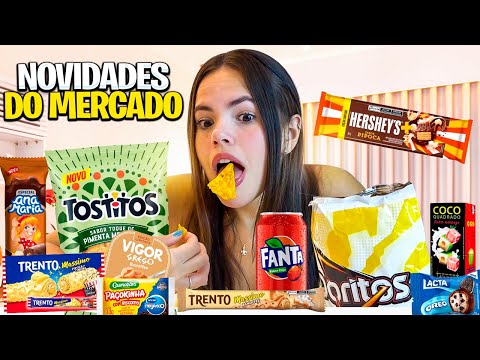 EXPERIMENTANDO NOVIDADES DO MERCADO!! que DECEPÇÃO..