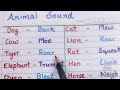 Animal Sounds Identification