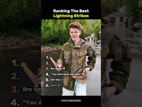 Ranking The Best Lightning Strikes