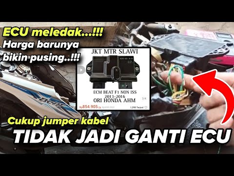 jumper kabel ECU beat fi k25G 601 | Jika tau trik ini ngapaen ganti ECU yang harganya jutaan rupiah