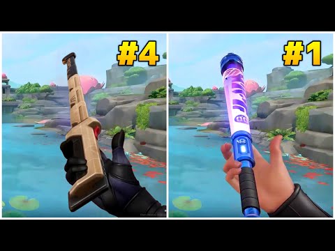Valorant - Atlas // Cmd Baton Knife vs Bubble Pop Light Stick Knife (Best Battle Pass Knife Skin)