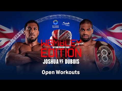 RIYADH SEASON: ANTHONY JOSHUA VS. DANIEL DUBOIS - TREINO ABERTO AO VIVO