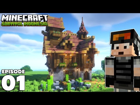 Permulaan Yang Luar Biasa Di Dunia Yang Baru - Minecraft Survival Indonesia (Episode 1)