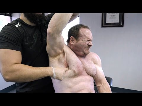 The GREATEST POWERLIFTER EVER: Power treatment for shoulder PAIN
