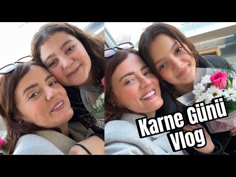 KARNE GÜNÜ VLOG / Bakalım Karneler Nasıl?