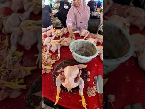 2kg di fillet cuma jadi 1kg, skill potong daging ayam #cuttingskills #chicken #shorts #short