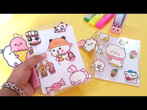 Diy// kawaai notebook// how to make kawaai notebook at home🐻#cute #craft #diy