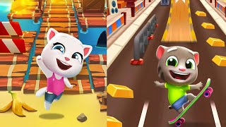 Talking Tom Gold Run Easy Jump fun Android Mobile gameplay Tom Tom Fun #tom #fun #game #gameplay 7