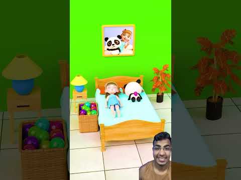 Enchendo o balão! 🎈 😂🤪 #funny #cute #comedy #animation #panda