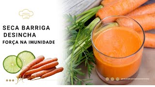 Suco para PERDER BARRIGA, DESINFLAMAR, TIRAR A FOME e INTESTINO - Fácil, Gostoso, Rápido e Barato.
