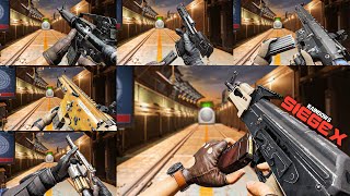 Rainbow Six Siege X - All Weapon Reload Animations