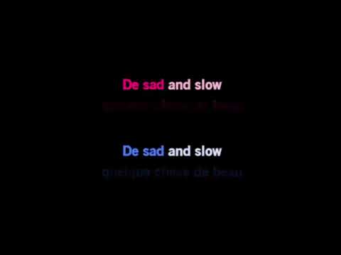 Karaoké Clara Luciani Feat Julien Doré -  Sad & slow