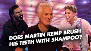 Does Martin Kemp brush his teeth with shampoo? | Celebrity Supermarket Sweep 2020