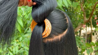 Quick & Easy Hairstyle Tutorial | Bun Hairstyle | Latest Hairstyle |