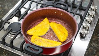 Empanadas de Plátano Macho ¡Rellenas de Carne! 🍌🥩