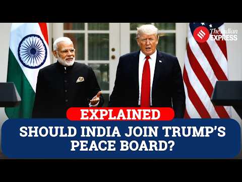 YouTube video thumbnail: Why Joining Trump’s ‘Board of Peace’ Could Be a Diplomatic Minefield for India