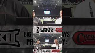 Chois and Brennan have a cartwheel competition during Big 12 Media Days. Who won?