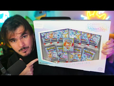 BOX Coleção Arco-Íris, a nova Box do EEVEE de Evoluções Prismáticas!