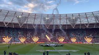 West Ham vs AZ Alkmaar - I’m forever blowing bubbles. UEFA Conference League Semi Final 1st Leg 2-1