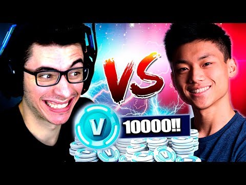 ATCHIIN VS FLAKES | VALENDO 10000 V-BUCKS NO FORTNITE!!