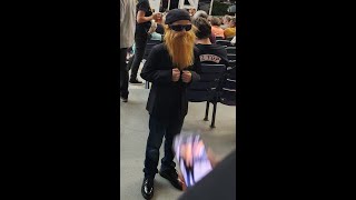 ZZ Top concert with my son Mason (7).