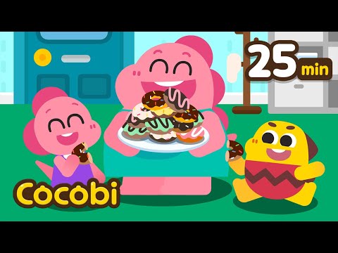 Música do Compartilhar🍩👪 | Canções Coloridas para Crianças | Cocobi