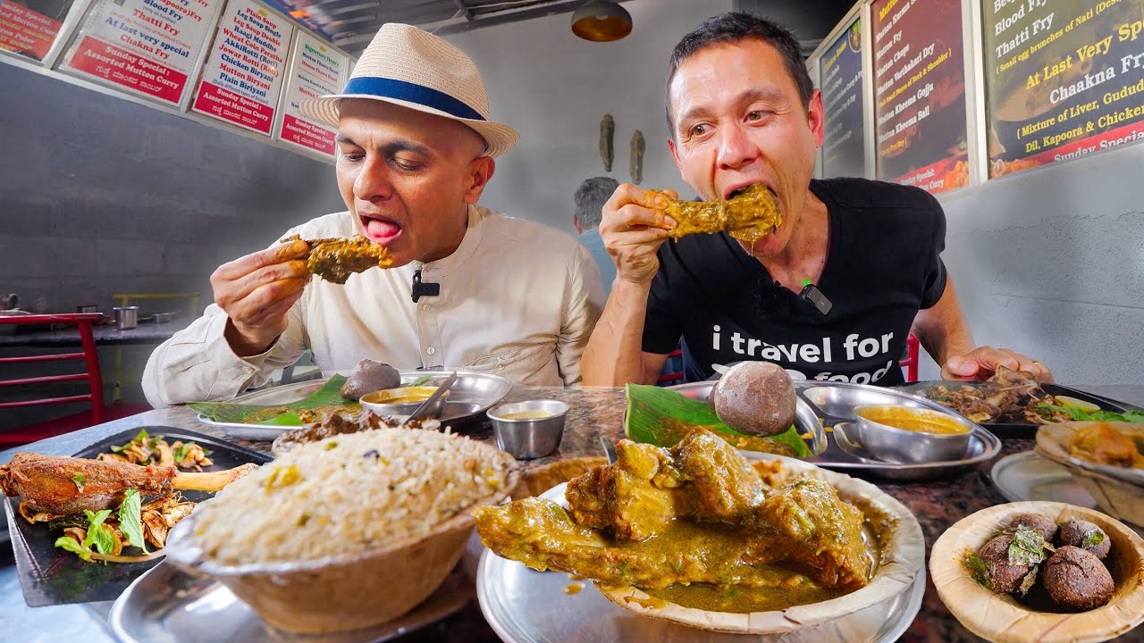 Best Indian Food - LAMB CHOP PARADISE Crispiest Dosa! - Bengaluru, India