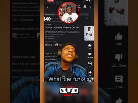 Speed reacts to KSI full name #shorts #ksi #ishowspeed