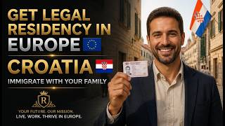 immigrate to Europe instead of immigration to Canada ! Get Residency in Croatia with your family!