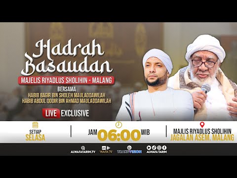 🔴LIVE | PEMBACAAN HADROH BASAUDAN DARI MAJELIS RIYADUS SHOLIHIN - JAGALAN ASEM, MALANG