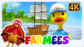 Vi un Barco Navegar Canción Infantil en Español y Rima Clásica para Niños