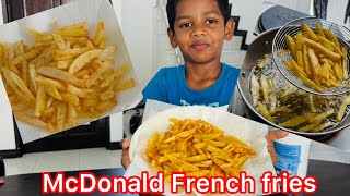 McDonald French fries 🍟 வீட்டிலேயே பண்ணலாம்🍟🍟🍟French fries recipe